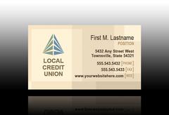 local-credit-union-banking-business card-template